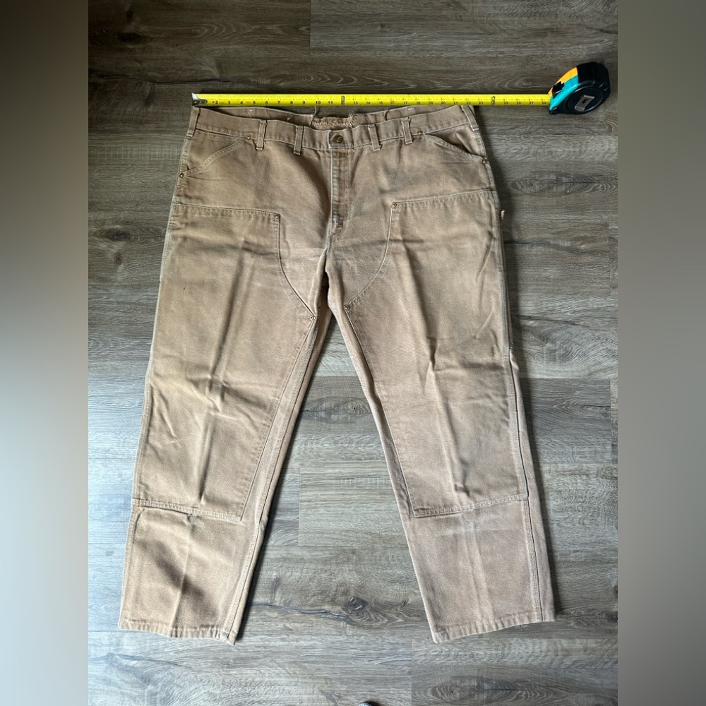 Vintage Carhartt B01 Double Knee Work Pants – Union Made in USA 🇺🇸 (Modified)
